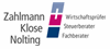 Firmenlogo: Zahlmann Klose Nolting Partnerschaft mbB Steuerberatungsgesellschaft
